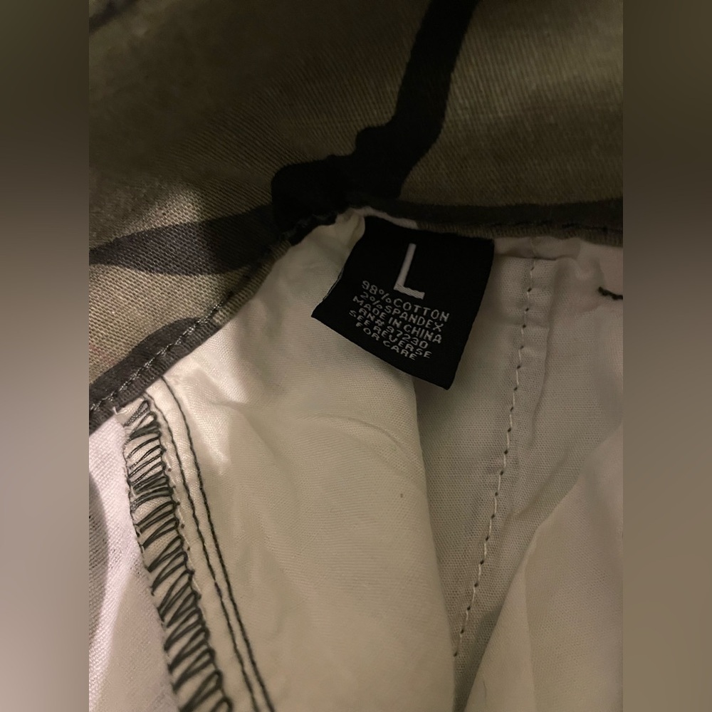 Almost famous camo tie joggers-large NWOT - Picture 7 of 8
